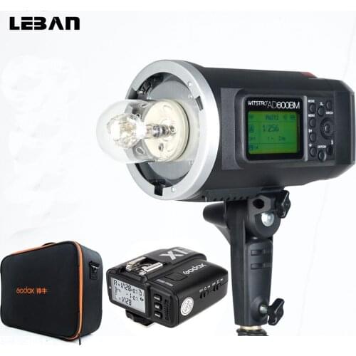 Godox AD600BM Bowens Mount 600Ws GN87 High Speed Sync Outdoor Flash Strobe Light with X1T-N Wireless Flash Trigger for Nikon