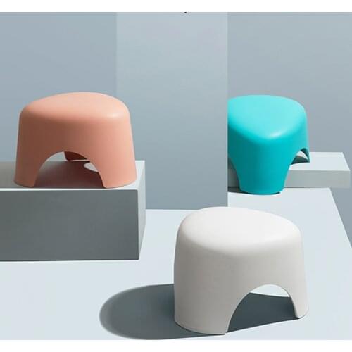 Petit Tabouret Children Chairs Household Baby Chair Non-slip Foot Cartoon Stool Reinforced Plastic Stools Bathroom Furniture