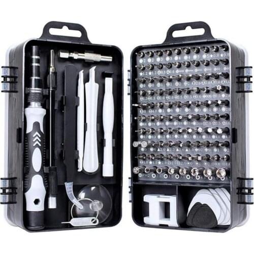 Multi-Function Precision Magnetic Screwdriver Set 122 in 1 Hand Tool Set For Computer Mobile Phone Camera Repair Torx Hex