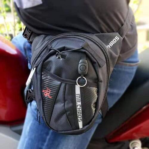 Motorcycle Waist bag Waterproof Nylon drop belt leg bag outdoor Casual Motorbike motor bag