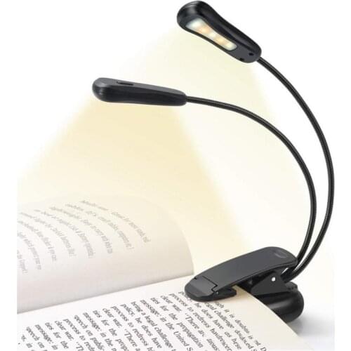 Night Lamp Desk Light Eye Protection Rechargeable Read Book Lights Clip Table Lamps Bedside-lights Indoor Lighting