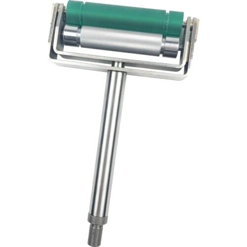 Manual Color Development Wheel Paper Printing Ink Proofing Instrument Color Development Instrument Metal Anilox Roller Rubber Ro