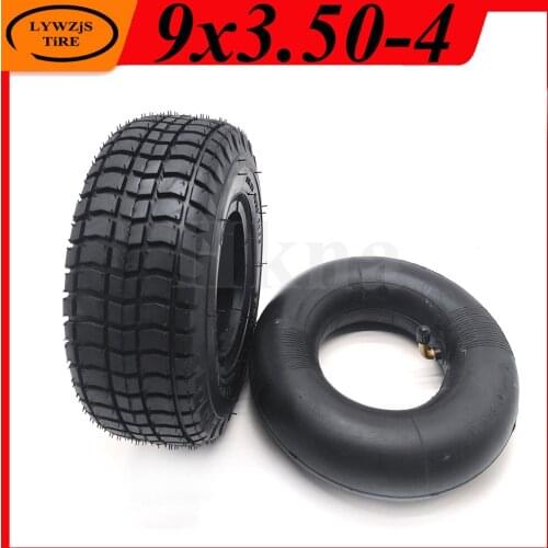 Electric Scooter 9x3.50-4 Tire for Electric Tricycle Beach Car 9 *3.50-4 Wear-resistant Inner Outer Tyre