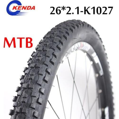 KENDA K1177 Bicycle Tyre 26*2.1/1.95 Mountain Bike Tire 22TPI 65PSI MTB K1027 Ultralight Non-slip Not Folded Cycling Tyre