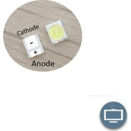 Factory Outlet Cool White 3528 2835 1W 3V LED Beads For LED Backlight TV LCD Shipping Via Aliepxress Air Mail