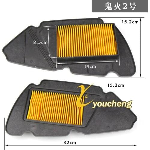 Size Show Match Chinese Scooter Replacement Cycle of Wear Parts Air Filter Renew Element Moped Repair ATV Wholesale