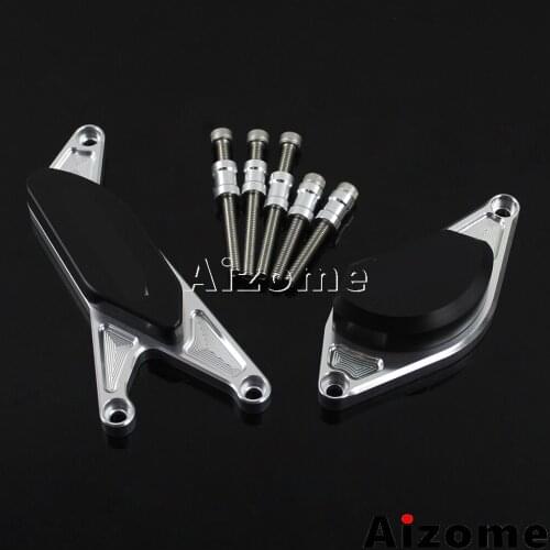 Motorcycle Engine Guard Protector Engine Crash Pad Frame Engine Stator Cover Sliders For Suzuki GSR400 GSR600 2006-2011