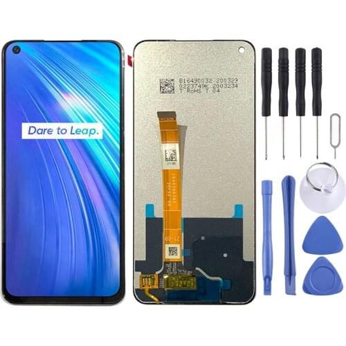 LCD Screen and Digitizer Full Assembly for OPPO Realme 6