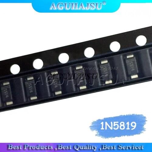 100PCS 1N5819 SS14 1N5822 SS34 SR160 SS16 1N5817 SS12 SMA Rectifier diode SR1100 SS110 SR360 SS36 SR240 SS24 SR2100 SS210 SS310