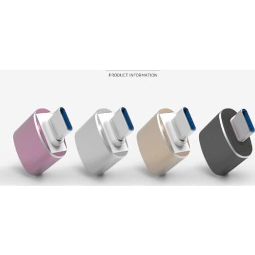 100pcs bundle package Type C OTG Adapter USB Female Cable Converters