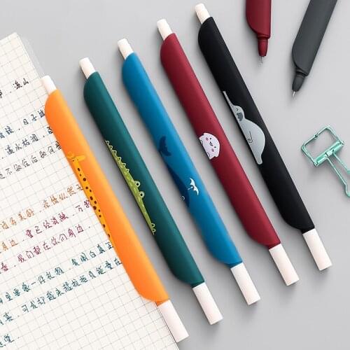24PCS Multifunction Vintage Gel Pen Cute Stationary Supplies Office Accessories Cute School Supplies
