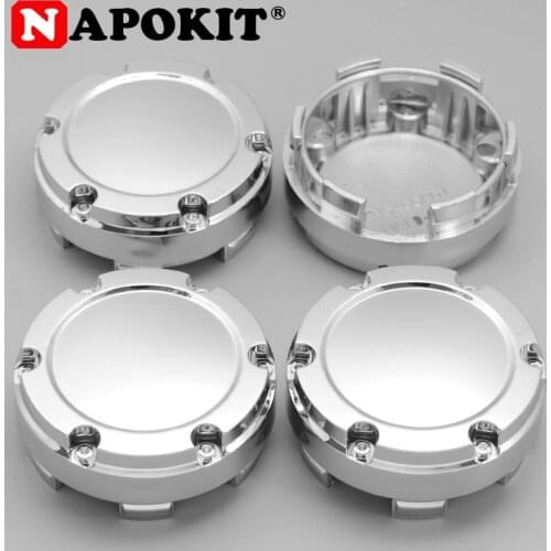 4pcs 61mm Car Wheel Center Hub Cap Cover Wheel Rim Hubcap Dust-proof Cover