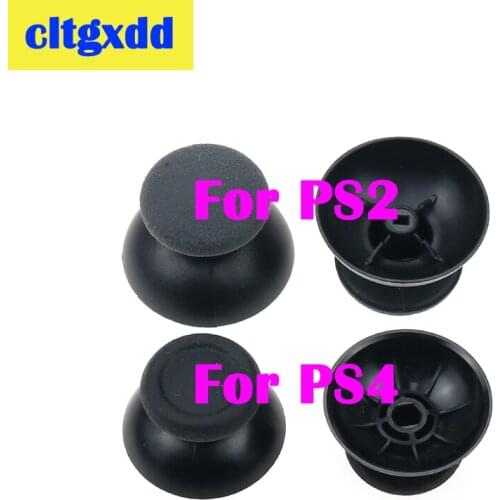 Cltgxdd 2pcs Analog 3D Joystick small hole Mushroom Cap For PS2 PS4 Grips For Playstation 2 4 Control cap