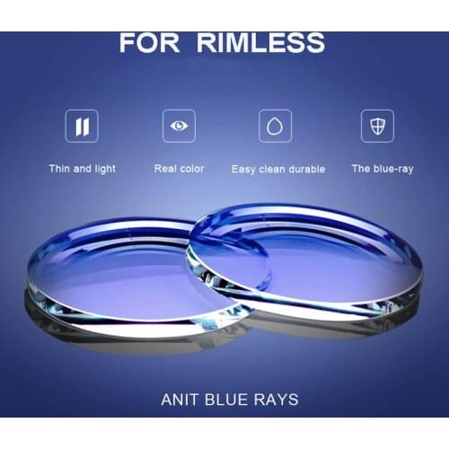 Anti Blue Light Blocking 1.61 1.67 Prescription MR Resin Aspheric Glasses Lenses Myopia Hyperopia Presbyopia Progressive Lens