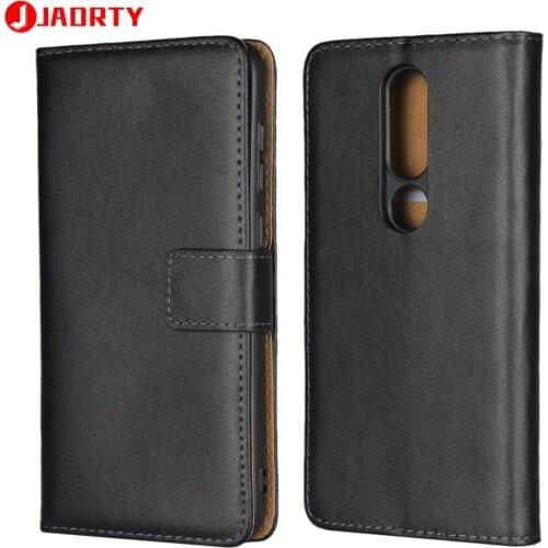 Case For Nokia 6.1 Leather Cover Card Slot Wallet Case Coque for Nokia X6 2018 6.1 Phone Case Cover flip Stand