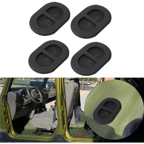 For Jeep Wrangler JK JL 2014-2018 Floor Pan Plug Rear Floor Pan Body Plug Small Rubber Plugs 68194821AA Exterior Accessories