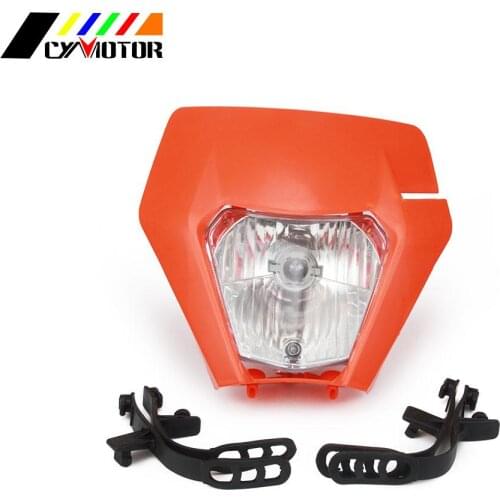 For KTM EXC XCF SX SXF XC XCF SMR CR YZF DRZ Supermoto 125 150 250 350 450 530 Motorcycle S2 Head Light Headlight Headlamp Lamp