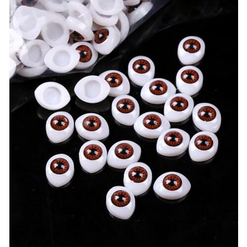 10 pair Doll Safety Eyes Plastic Reborn Doll Eyes Puppet Toy Dinosaur Eyes Craft Bjd doll Accessories Kids Gift Set