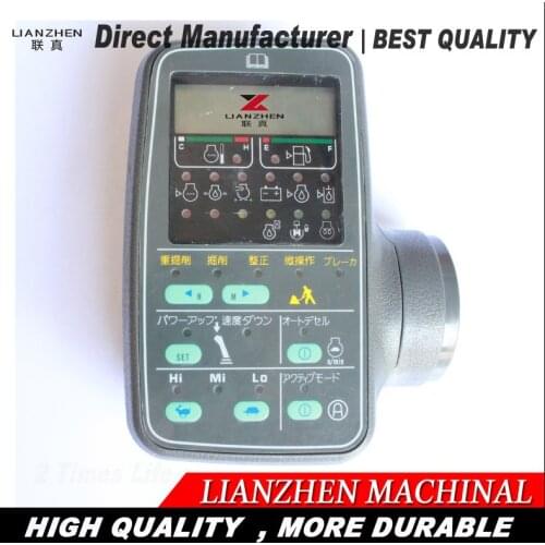 PC200-6 engine 6D102 Excavator monitor replacement spare parts English LCD display panel 7834-21-3001