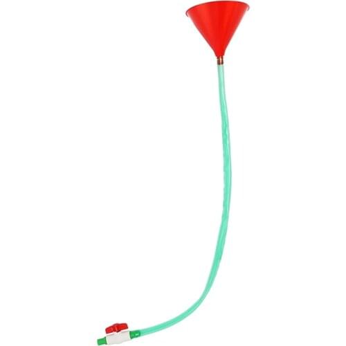 Plastic Filling Funnel Beer Funnel Wine Liquid Pipe Tube Plastic Valve Hose for Birthday Beer Festivals Drinking Party