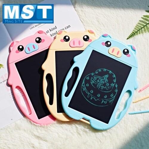 Portable LCD Drawing Pad Board Cartoon Electronic Digital Hand Writing Tablet Educational Painting Toys Gifts For Children
