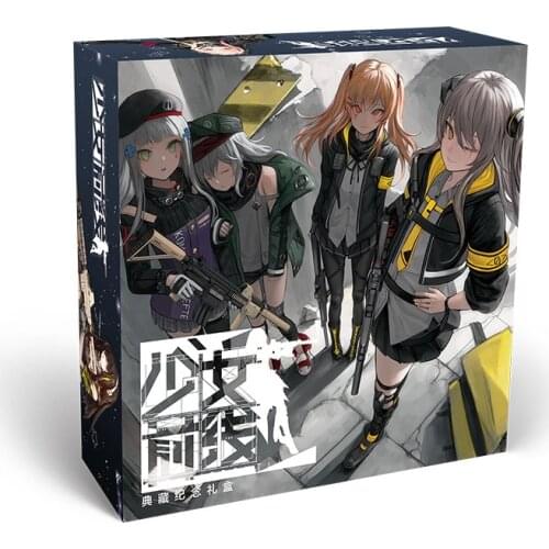 Anime Girls' Frontline Comic Set Postcards Posters Bookmarks Fans Gift Luxury Gift Bag Anime Around