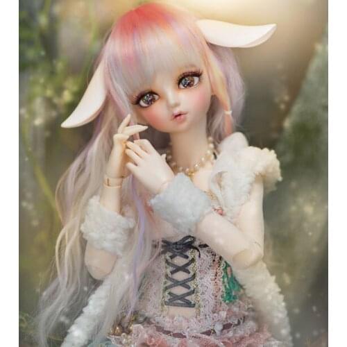 1/4 scale nude BJD with face up Human or Elf MSD Joint doll Resin figure model toy,not include clothes,shoes,wig and other D2171