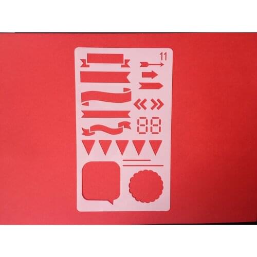 Stencil Para Pintura Painting Template Production Mold Accounting Diy Pochoir Scrapbooking Plastique Layering Stencils