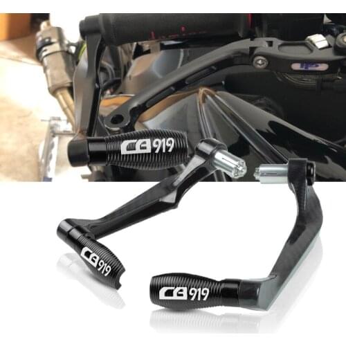 Universal High Quality 7/8" 22mm Aluminum Motorcycle Handlebar System Brake Clutch Lever Protector Hand Guard FOR HONDA CB919
