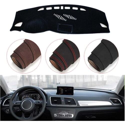 Console Dashboard Suede Mat Protector Sunshield Cover Fit For Audi Q3 2011-2016
