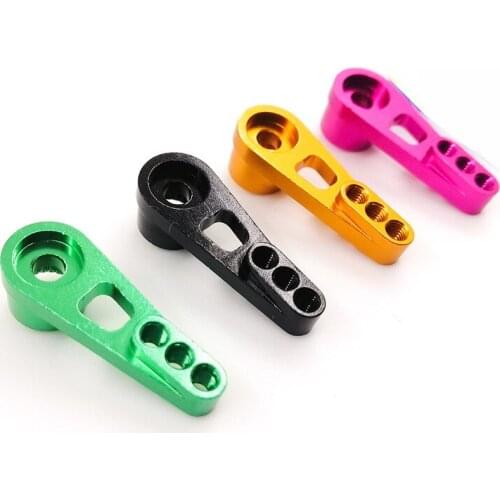 1pc Aluminum Metal 25T Servo Steering Arm for WLtoys 12428 12429 A959 A949 A969 A979 K929 1/18 RC Car Upgrade Parts