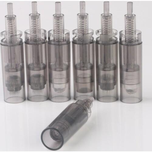 Derma 10 Pcs dr pen A7 cartridges A7 needle 9 12 36 42pin 3D Silicon Round Nano Derma Pen A7 Bayonet Needles Micro Skin Needling