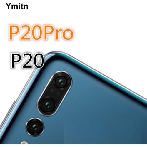 100% Ymitn New Housing Back Camera Lens Cover with Adhesive Replacement For HuaWei P20 EML-AL00 P20 pro P20 Plus CLT-AL01