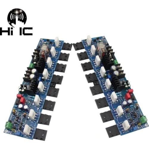 2pcs E405 Amplifier Board Reference Accuphase Circuit Power AMP Circuit Module 300W A1943/C5200 2SA1930/2SC5171 Golden Voice