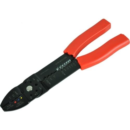 5 in 1 multi function wire stripper crimping plier 0.75-6mm2 stripping plier 1.5-6mm2 crimping tool wire tight and cutter tool