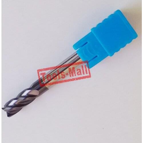 6mm D6*25*D6*75 4 Flutes HRC55 Flat Square End mills Milling cutters CNC Spiral Router bits carbide cutter CNC tools