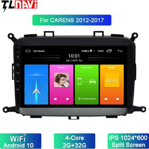 9 inch Android 10 Car GPS Navigation For KIA CARENS 2012-2017 Auto Stereo radio multimedia player
