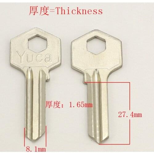 A067 Wholesale Locksmith Keymother Brass House Home Door Blank Empty Key Blanks Keys 25 pieces/lot