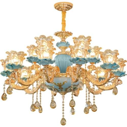 AC110V-240V Led Crystal Chandelier Ceiling Lamp Plafon Lustre For Entrance Kitchen lights Chandeliers Fixtures Home Decorate LED