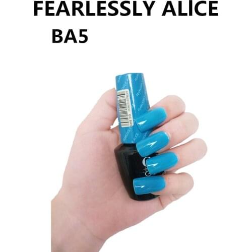 BA5 Fearlessly Alice 15ml UV LED Gel Polish Vernis Permanent Lasting Shine opies Nail Art (need lamp dry)