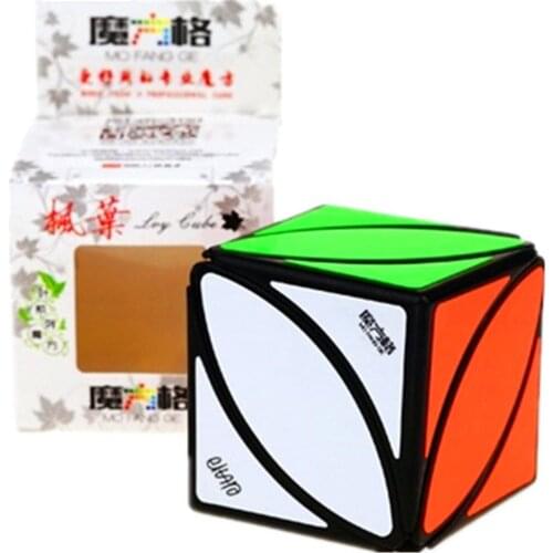 Cuberspeed QiYi Ivy Cube Black Magic cube Mofangge Ivy Leaf Cube Black ( Eitan Lvy Cube ) qiyi Puzzle