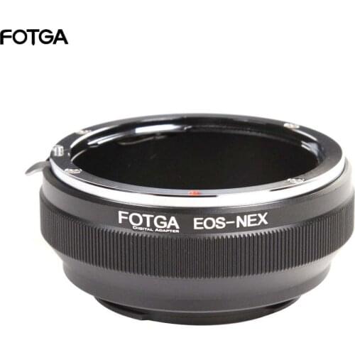 FOTGA Adapter Ring Camera Rings for Canon EOS EF Lens to Sony E Mount NEX-3 NEX-7 6 5N A7R II III A6300 A6500