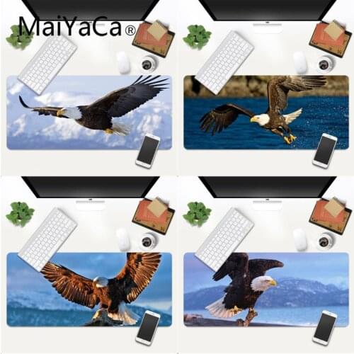 MaiYaCa Mats eagle Gamer Speed Mice Retail Small Rubber Mousepad Gaming Mouse Pad Large Deak Mat 600x300mm for overwatch/cs go
