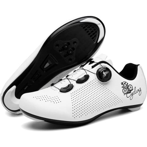 2021 new Road cycling shoes Sneaker white Professional Mountain Bike Breathable Bicycle Racing Self-Locking Shoes