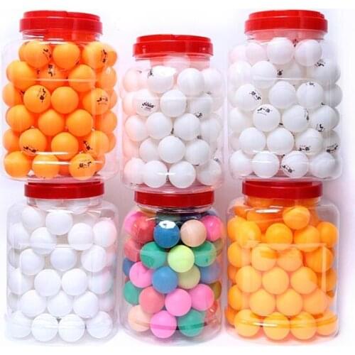 2017 No words lottery ball table tennis table tennis lottery package gambling game entertainment spray ball 60pcs/pack with jar