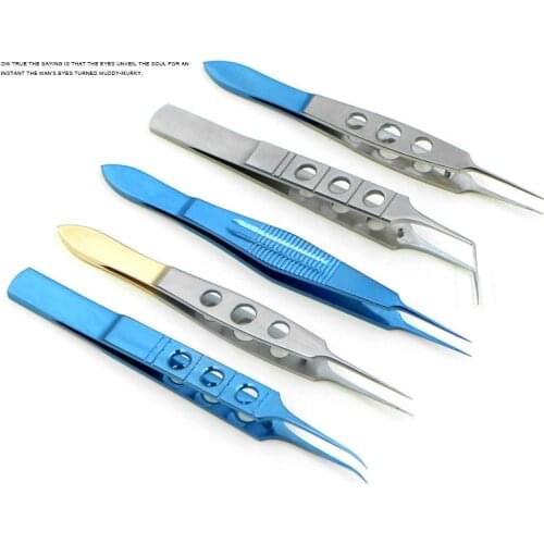 Nano-marking double eyelid tweezers embedding thread surgical tool ophthalmology extraction fat tweezers microcosmetic plastic s