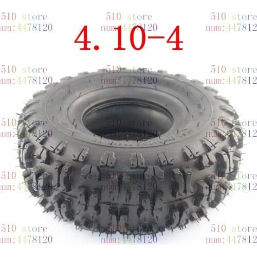 Newest 4.10/3.50-4rubber out and inner tire Fit All Models electric scooter ATV Quad Go Kart 47cc 49cc 4.10-4 Tire