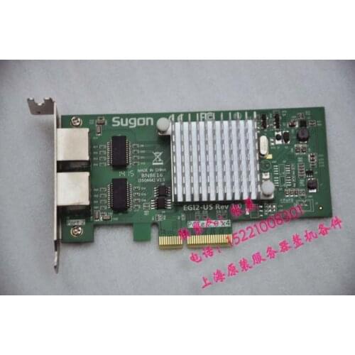 Original Intel I350AM2 I350-T2 dual port Gigabit PCI-E network card EGI2-US soft routing