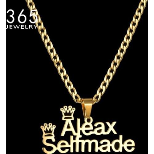 Two Names NK Chain Customized Name Necklace Custom Namplate Necklace Stainless Steel Personalized Jewelry Girl Gift For Party