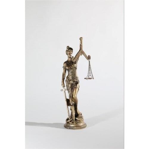Justice of Scales Gift Big Size Themis Statue Gift of Scales Justice - Lawyer - Judge - Prosecutor Gift Set